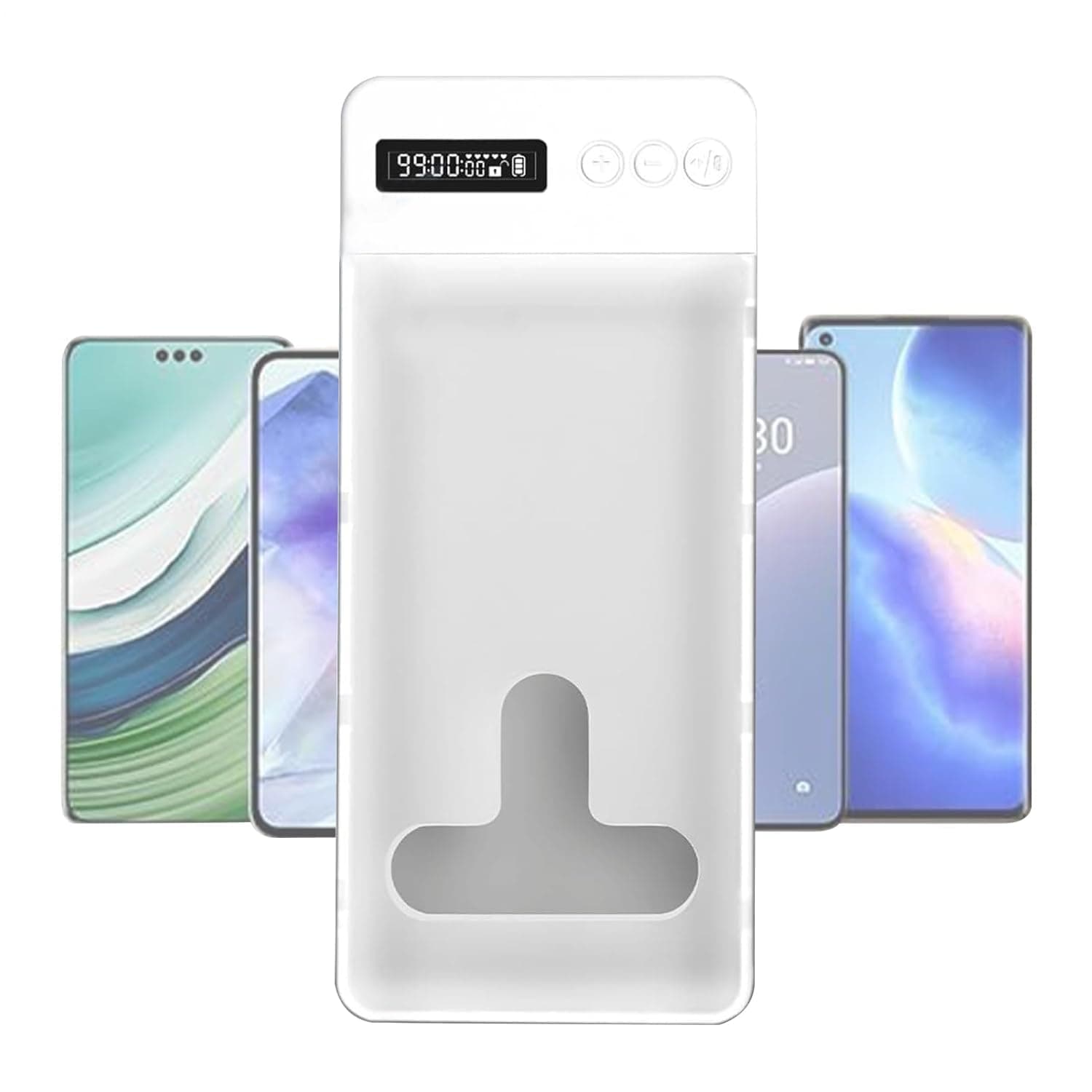 Phone Lock Box with Timer, Self-Control Container for Students & Adults - Digital Detox Safe for Home, Office, Gym, Study Focus