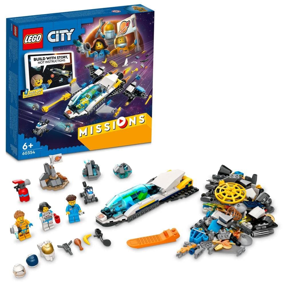 LEGO® City Mars Spacecraft Exploration Missions 60354 Building Kit (298 Pieces)