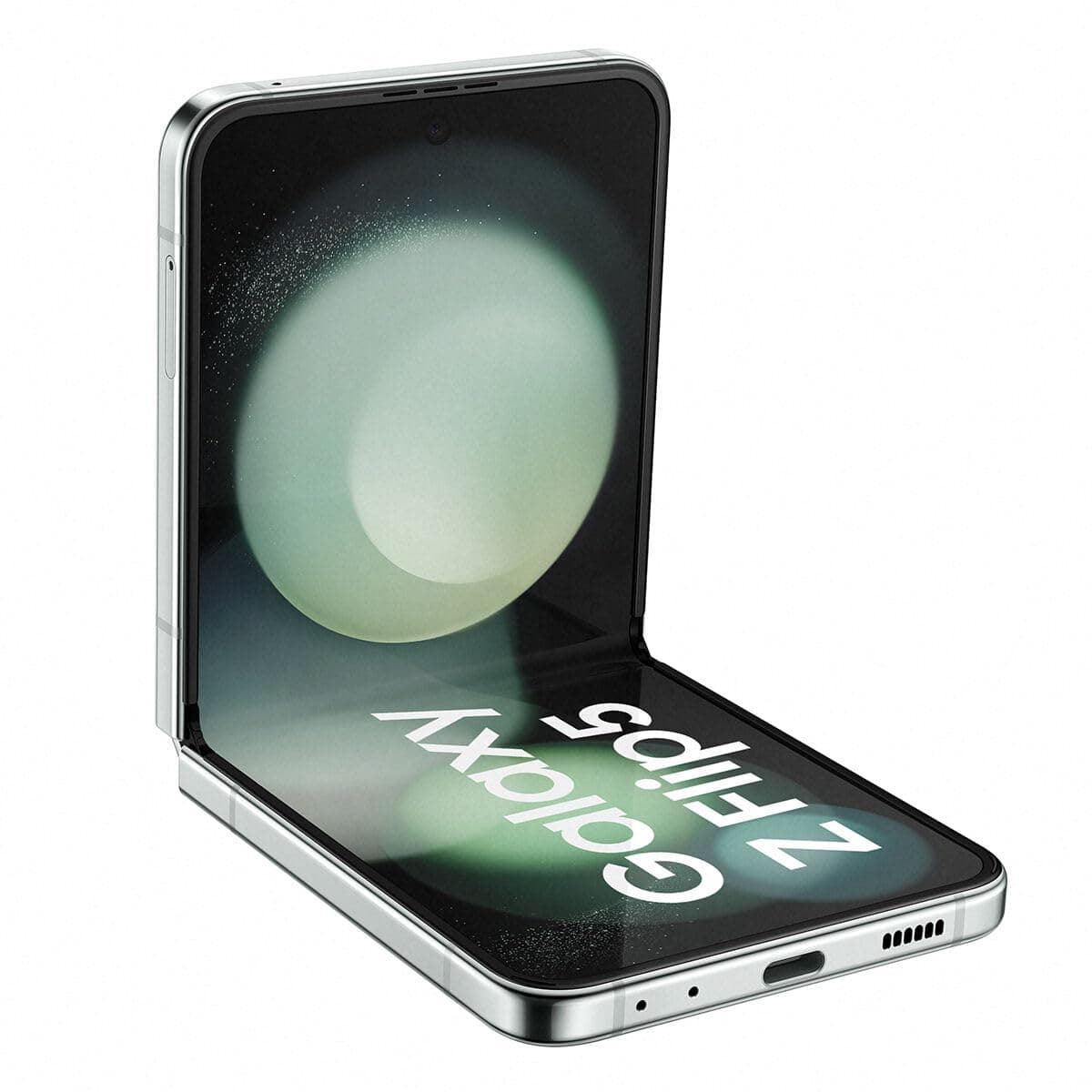 Samsung Galaxy Z Flip5 STANDARD EDITION SM-F731B Dual-SIM 256GB ROM + 8GB RAM (Only GSM | No CDMA) Factory Unlocked 5G Smartphone (Mint) - International Version