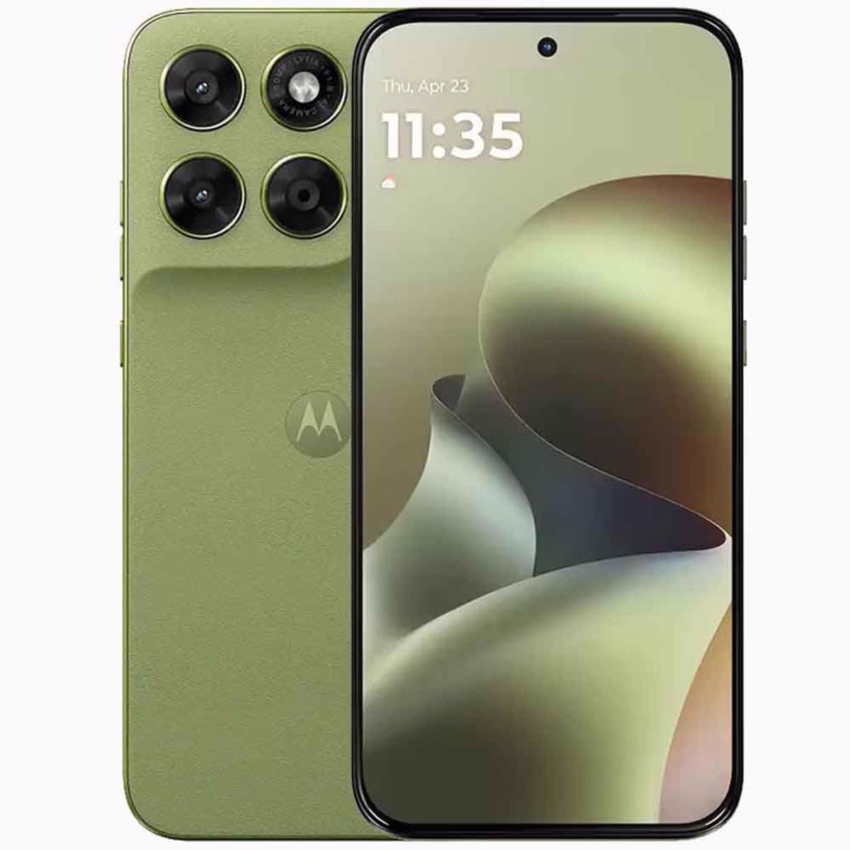 Motorola Moto G67 DUAL-SIM 128GB ROM + 4GB RAM (GSM Only | No CDMA) Factory Unlocked 5G Smartphone (Pantone Nile) - International Version