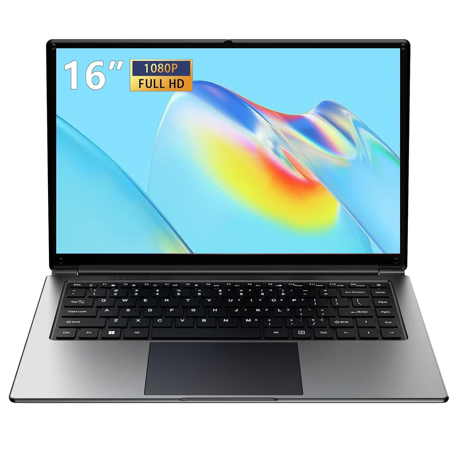 Morostron Laptop 16-inch 8GB DDR 256GB SSD Portable Laptop Computer, Expandable to 1TB, AMD A9-9400 Radeon R5 CPU up to 3.2 GHz, 9000mAh Battery, Numeric Keypad, US