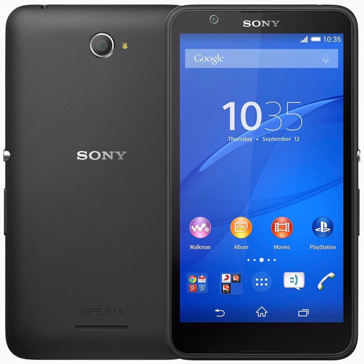 Sony Xperia E4 DUAL-SIM 8GB ROM + 1GB RAM (GSM Only|No CDMA) Factory Unlocked 3G Smartphone (Black) - International Version