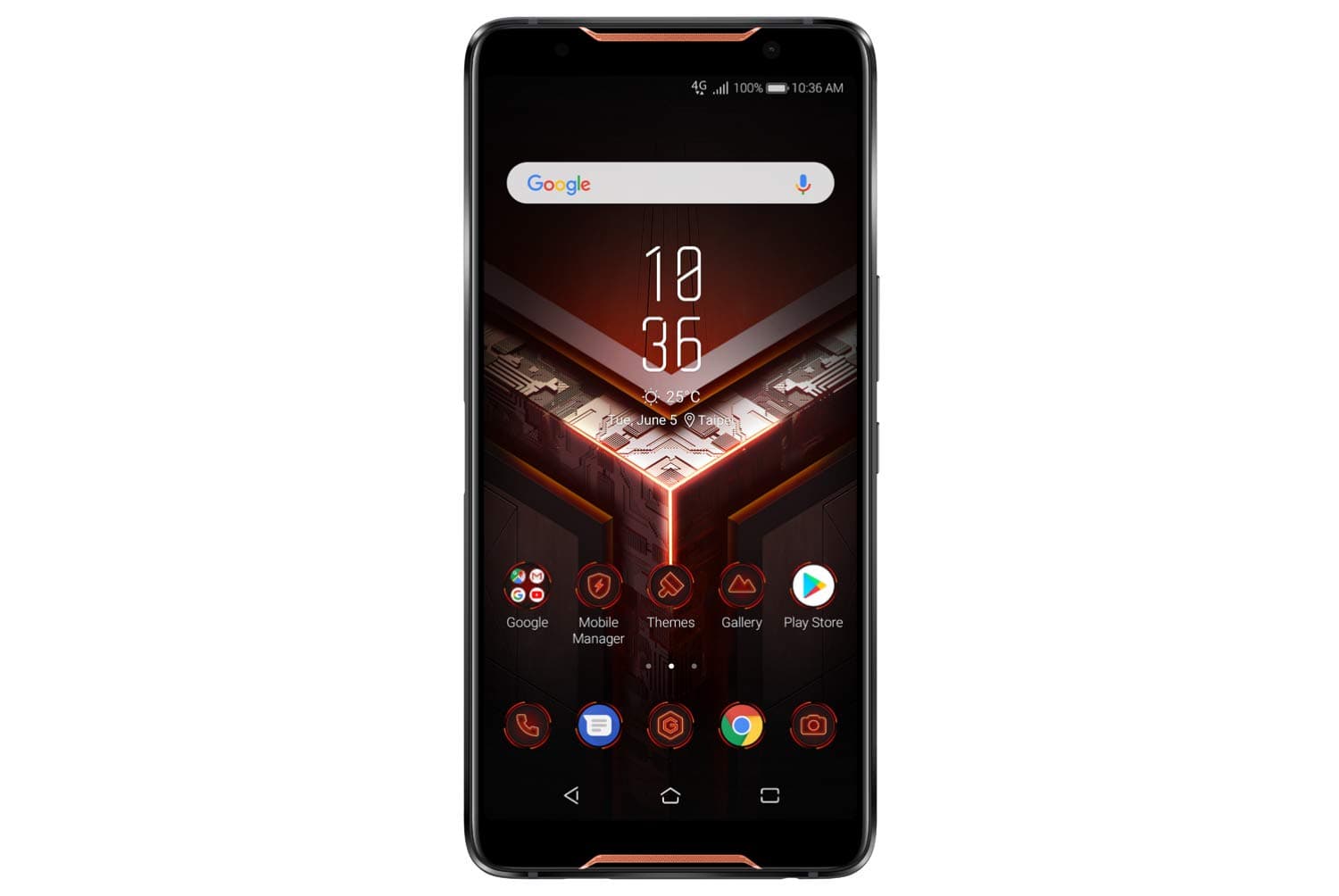 ASUS ROG Gaming Phone ZS600KL (Snapdragon 845, 8GBRAM, 128GB Storage, Dual-SIM, Android, 6" inch) (GSM Only, No CDMA) Factory Unlocked 4G Smartphone (Black) - International Version