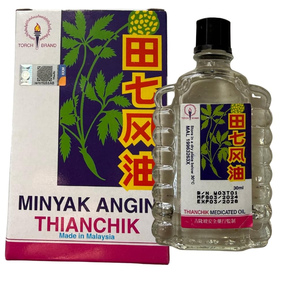 Thianchik Massage Oil 30 ml - Sports, Muscles, Cramps and Joints - Warming