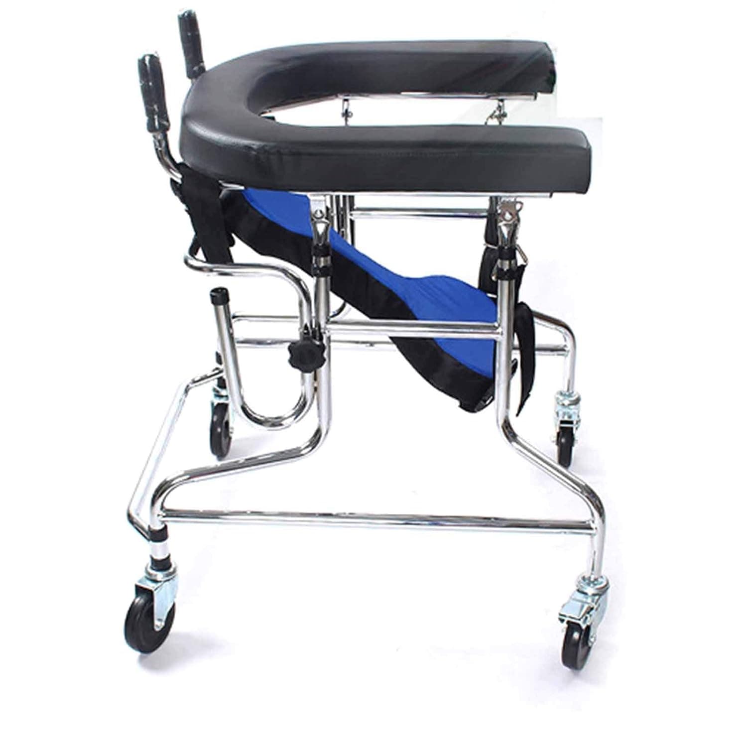 Walker for Children with Cerebral Palsy, Mobility Walker with U-Shaped Panel Adjustable Walker for Toddlers Kids Teens with Special Needs