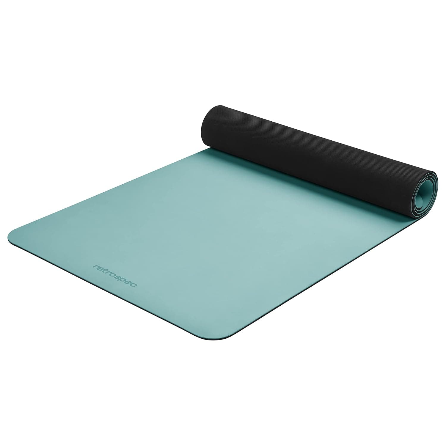 Retrospec Laguna 5mm Yoga Mat - Fitness Mat for Women, Men & Children, Slip-Resistant and Moisture Absorbing Exercise Mat for Home, Pilates, Yoga and Floor Workouts
