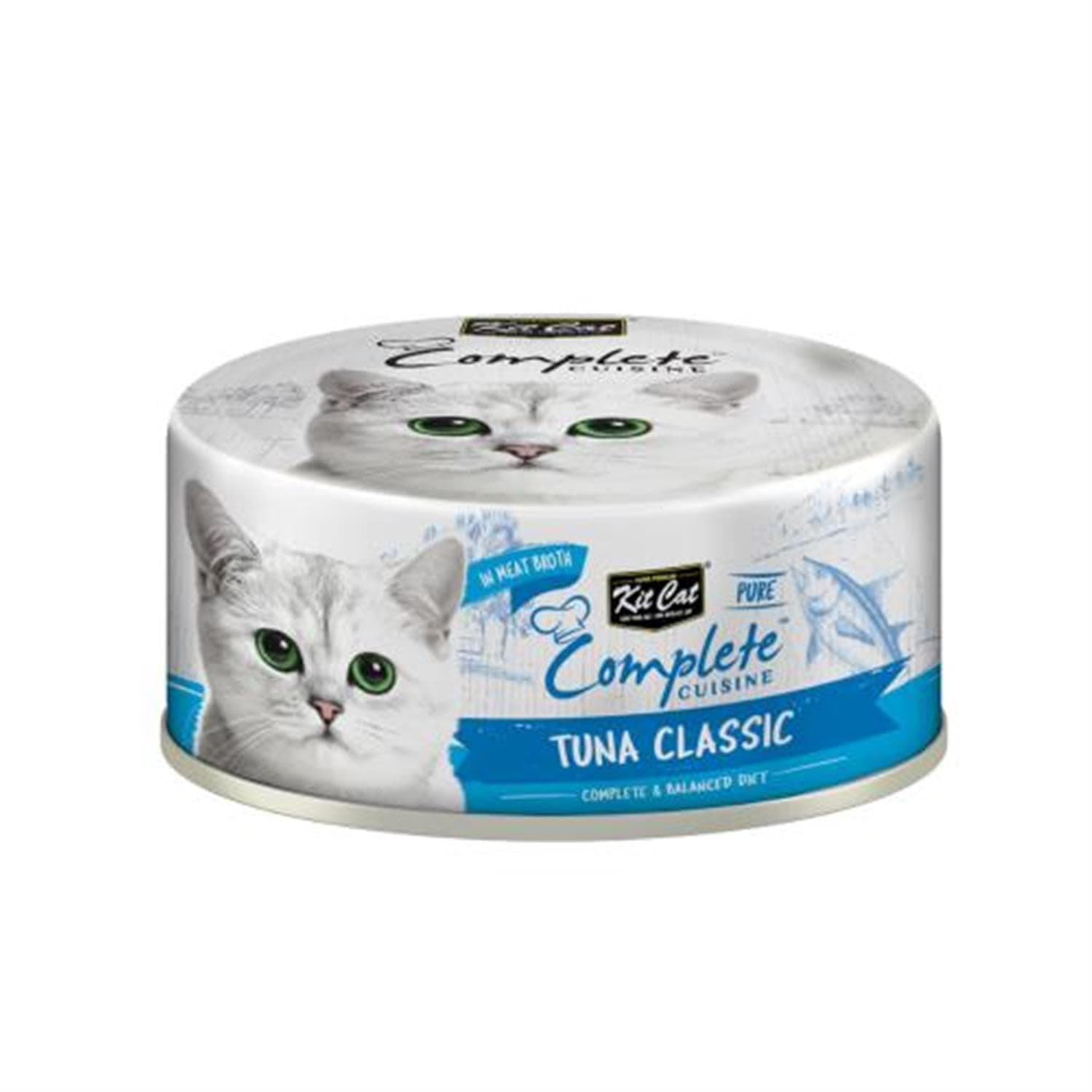Kit Cat Complete Wet Food Tuna Classic 70g