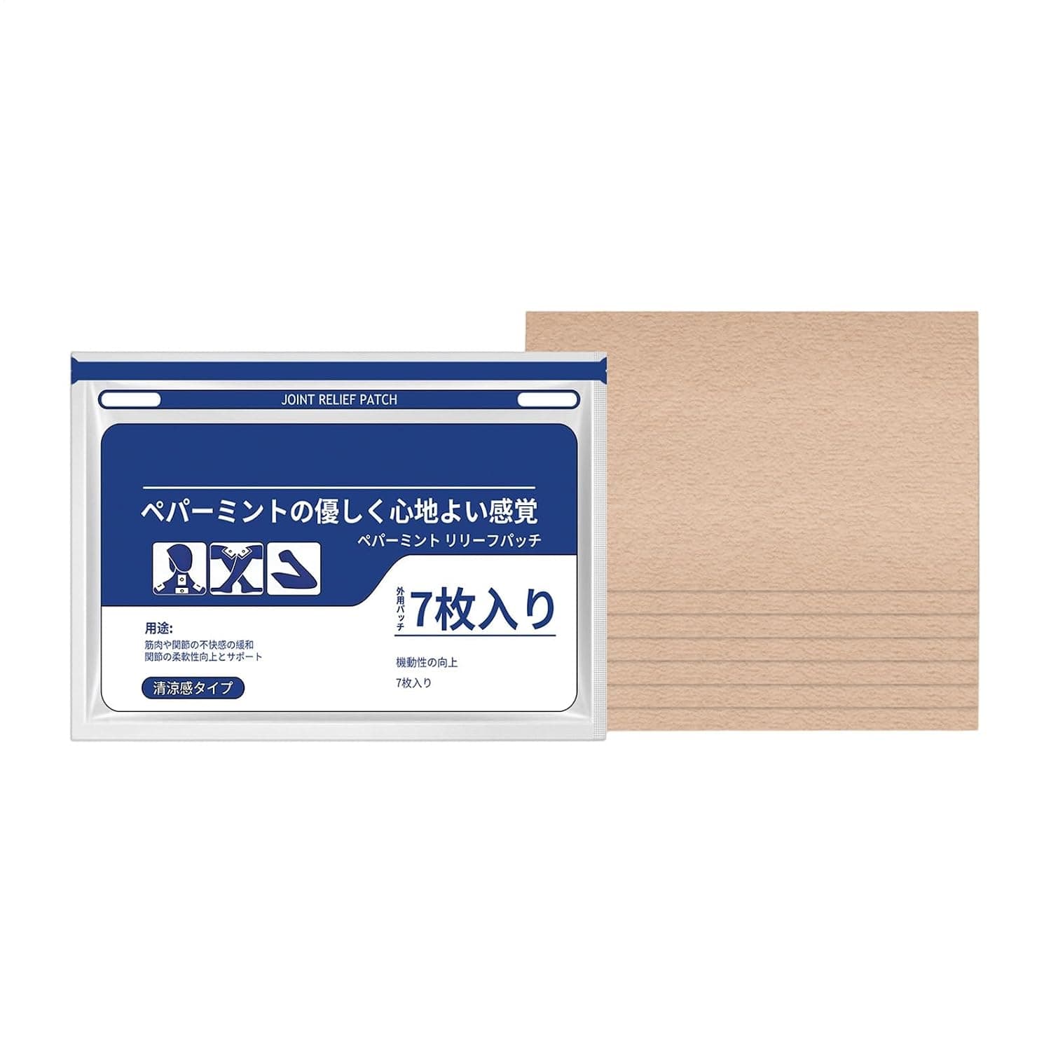 Knee Patches, 7 Pieces, Adhesive Strips For Knees, Back, Waist, Wrist, Ankle, Foot, Shoulders, Natural Gentle Body Care Joint Patches For Manual Labor Office Work Sitting Standing Lifting