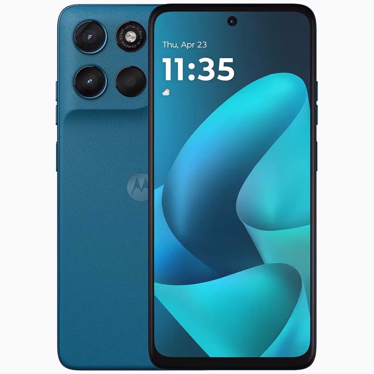 Motorola Moto G57 Power DUAL-SIM 256GB ROM + 8GB RAM (GSM Only | No CDMA) Factory Unlocked 5G Smartphone (Pantone Corsair) - International Version