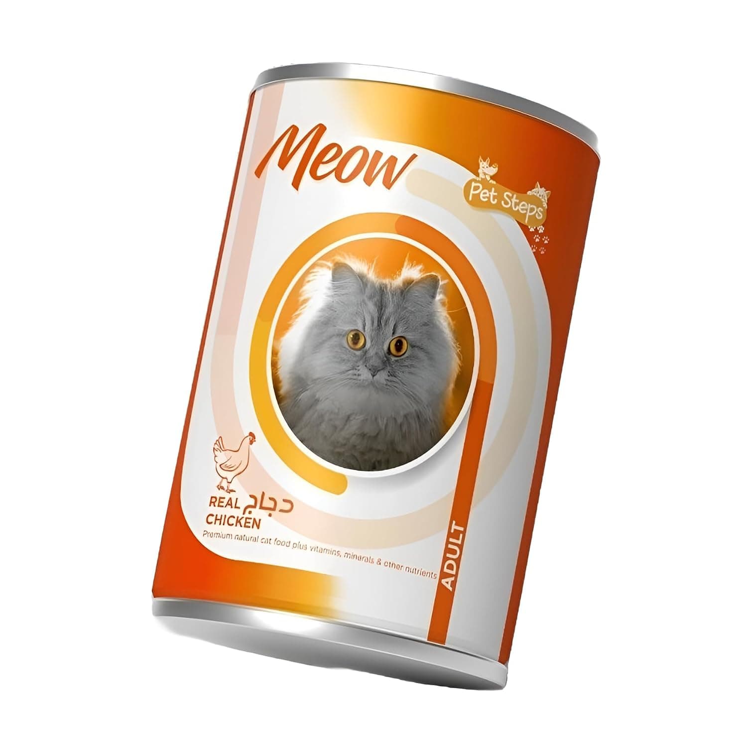 Adult Cat Food Can – Real Chicken Recipe, 400 gm – Balanced Nutrition for All Breed Adult Cats