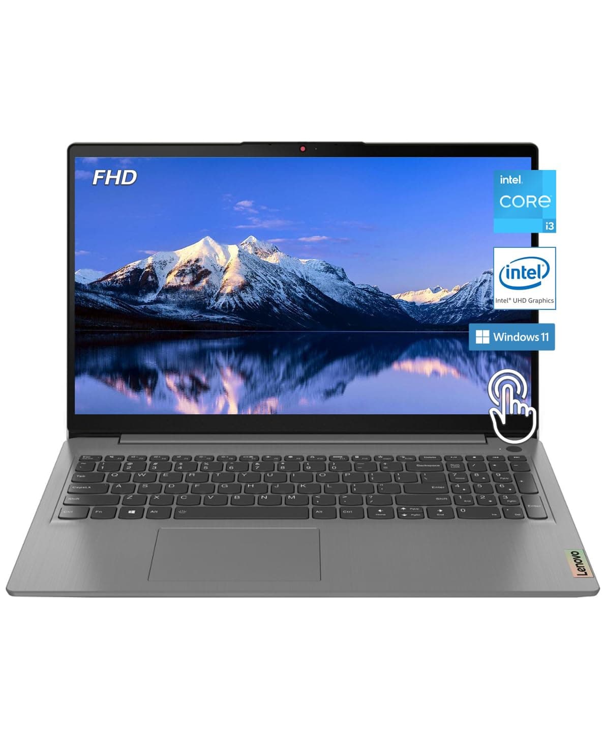 Lenovo 2023 Ideapad 3i Laptop, 15.6" FHD Touchscreen, 16GB DDR4 RAM, 11th Gen Intel Core i3-1115G4 Processor, 1TB SSD, HDMI, Webcam, Wi-Fi6, Bluetooth, Win11, Arctic Grey, W/GaLiMu