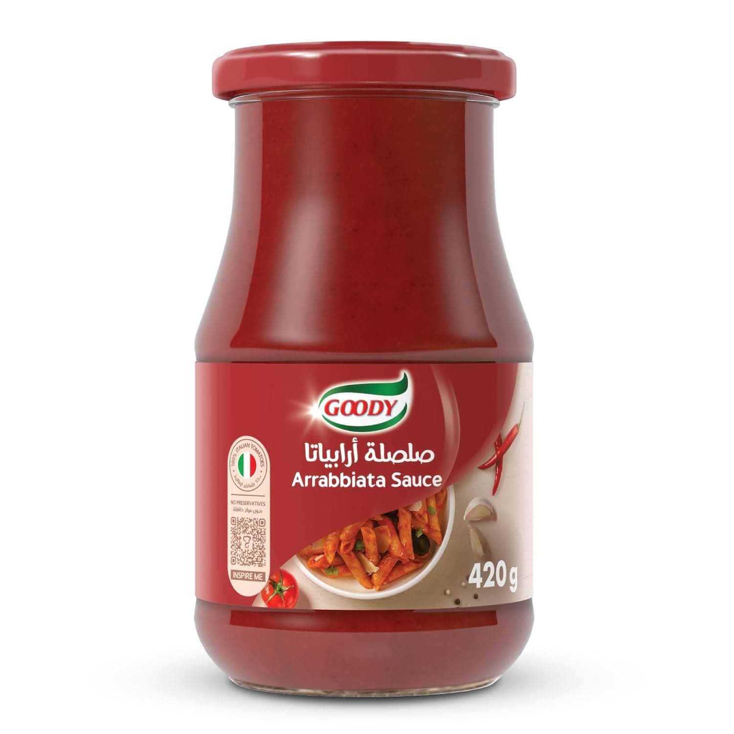 Goody Arrabbiata Pasta Sauce, 420 Gm
