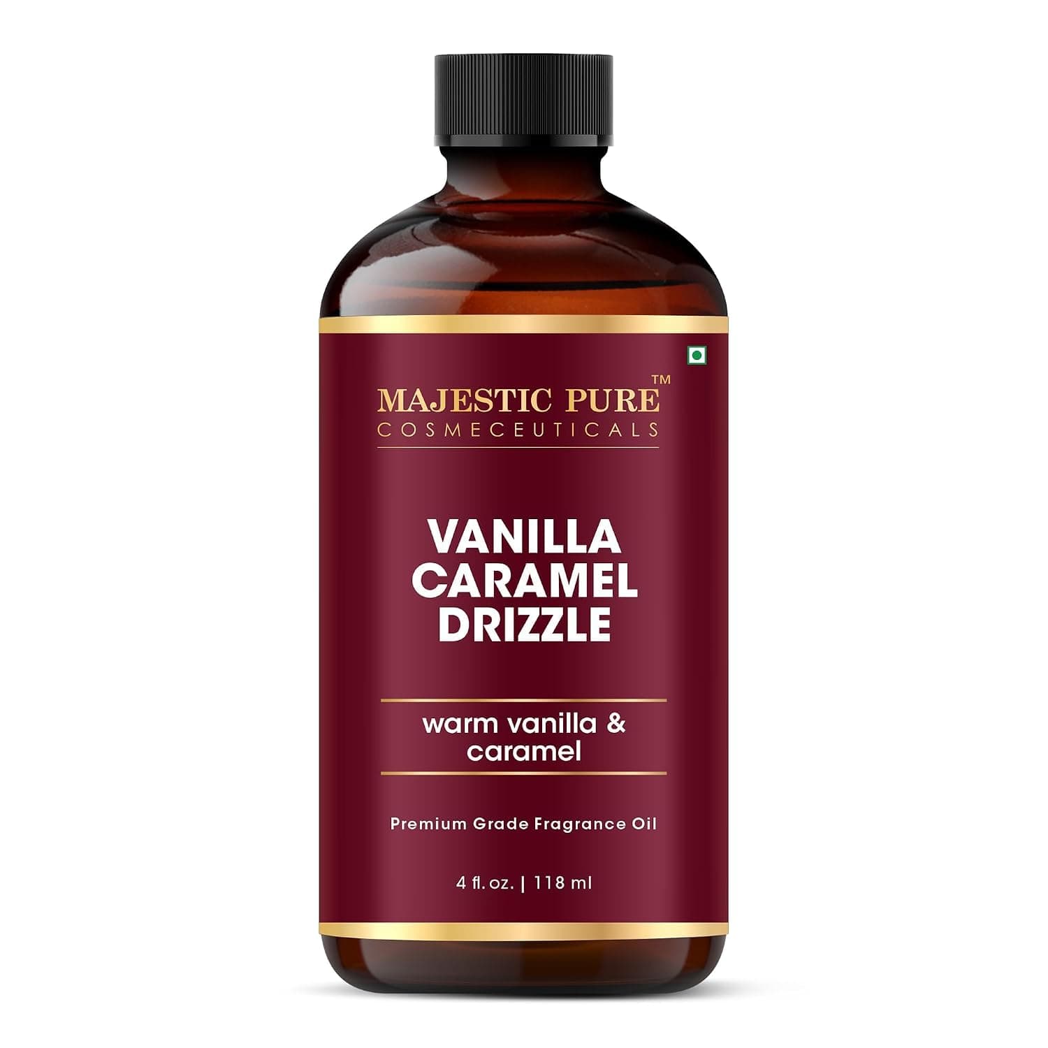 Majestic Pure, Vanilla Caramel Drizzle Premium Oil, 4 fl oz