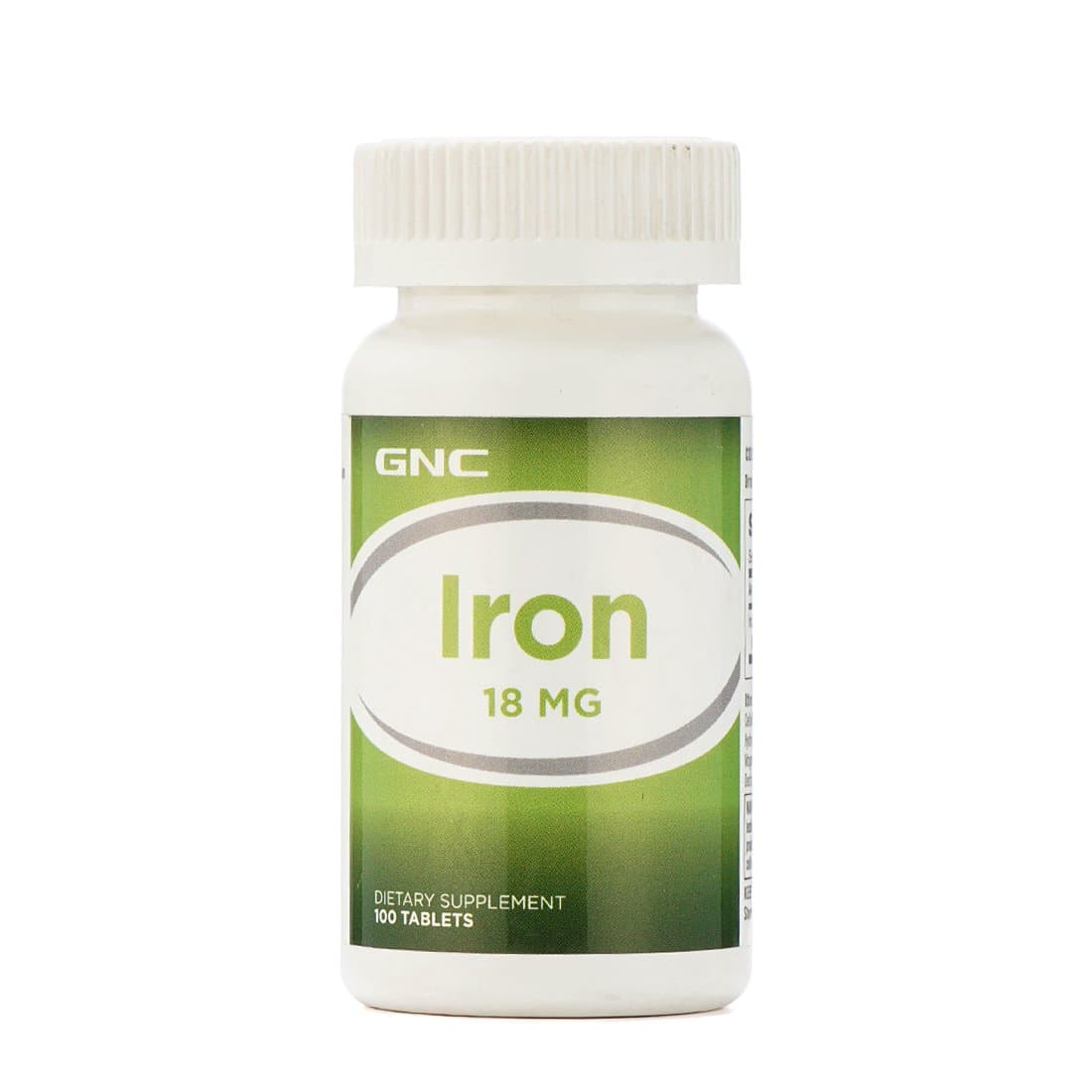 GNC Iron 18 Tab 1x100