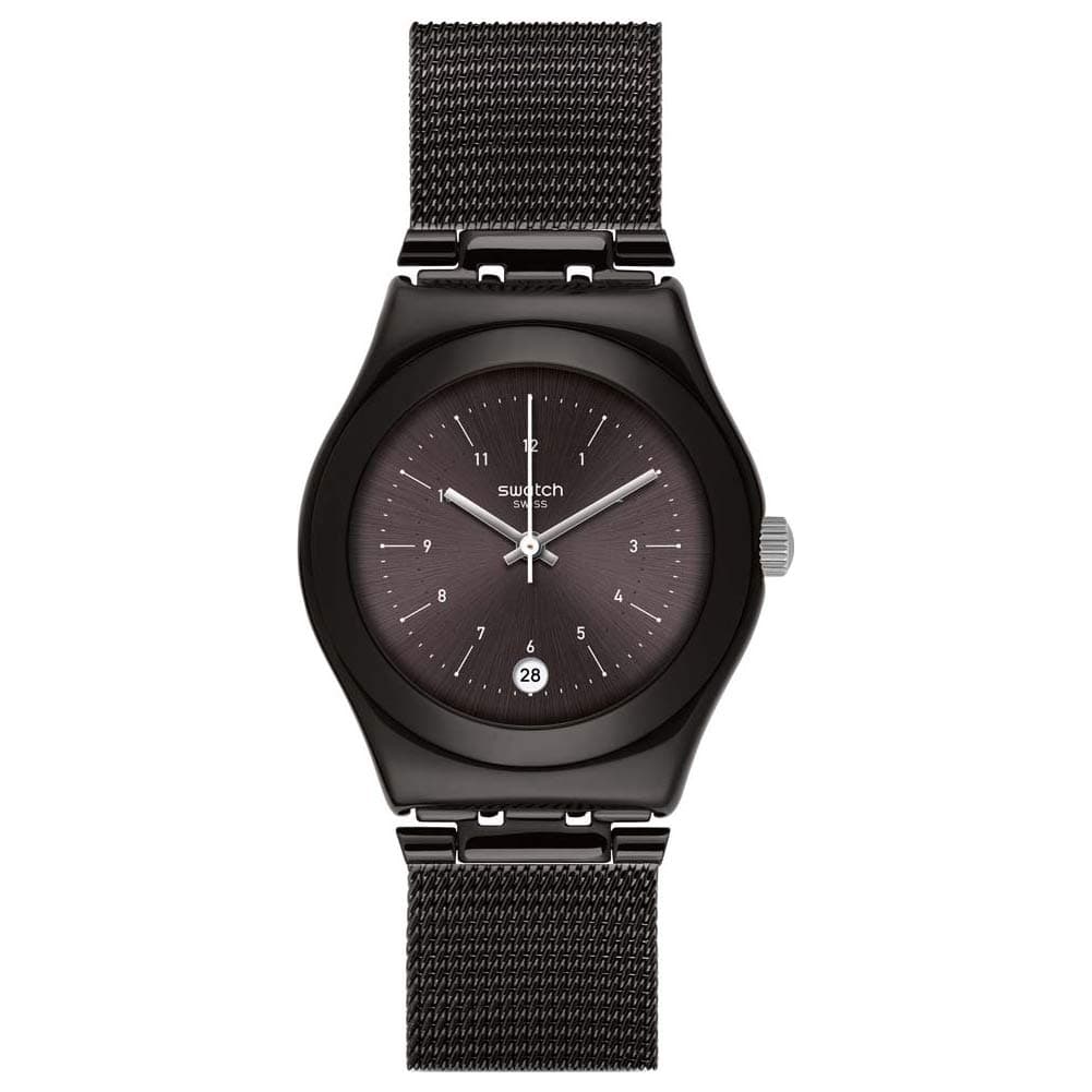 Swatch Neronero Black Dial Men's Watch YLB403M