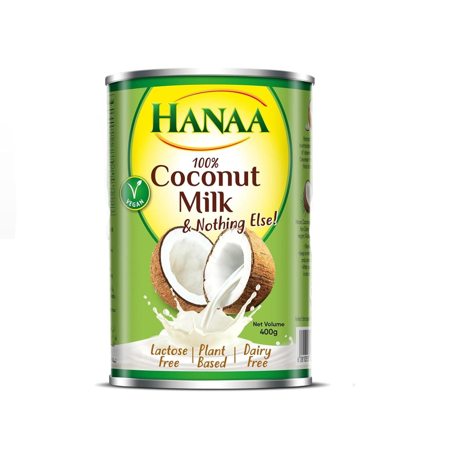 Hanaa Coconut Milk 400 ml