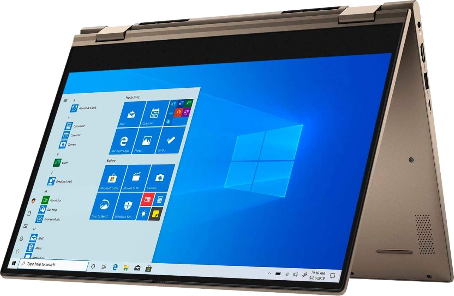 Dell Inspiron 14 7000 2-in-1 14" FHD Touchscreen Laptop Computer_ AMD Ryzen 5 4500U up to 4.0GHz (Beat i5-1035G1)_ 16GB DDR4_ 256GB PCIe SSD_ WiFi 6_ Fingerprint Reader_ Backlit Keyboard_ Windows 10