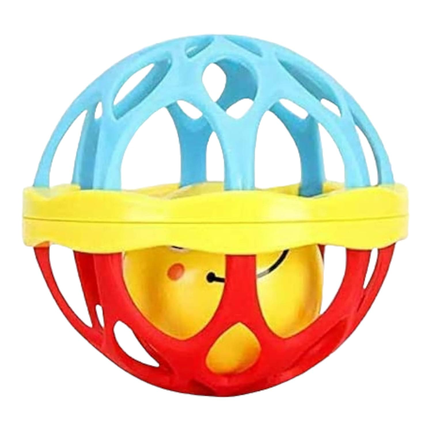 INCARNATION Colorful Soft Ball Rattle Toy for Baby, Bath Toy Made in Safe Non-Toxic, Attractive Rattle for New Born Baby, Children Toy and Infant Products Activity Center, Multicolor