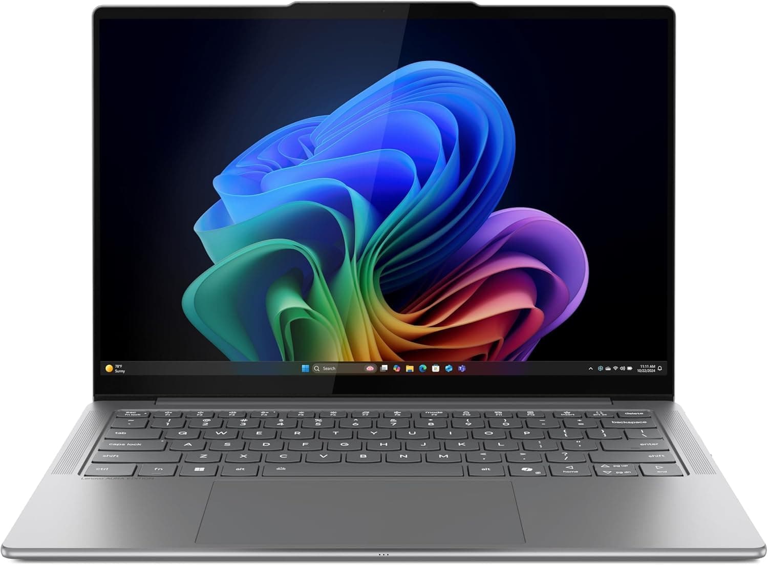 Lenovo Slim 7i Aura Edition 2025 Copilot+ PC with Intel Core Ultra 7 258V Processor, 14” 100% DCI-P3 OLED Touchscreen, 32GB LPDDR5X-8533MT/s Memory, 1TB SSD, Wi-Fi 7, 5MP RGB+IR Cam, and Win 11 Pro