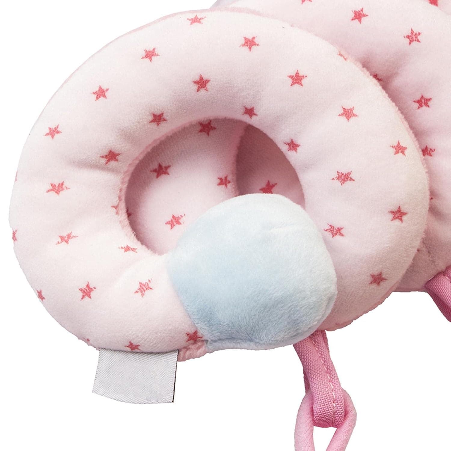 RiToEasysports Baby Stroller Hanging Plush Toy, with Crib Spiral Activity Toy for Car Seat Infant Educational Soft Toys (Pink)