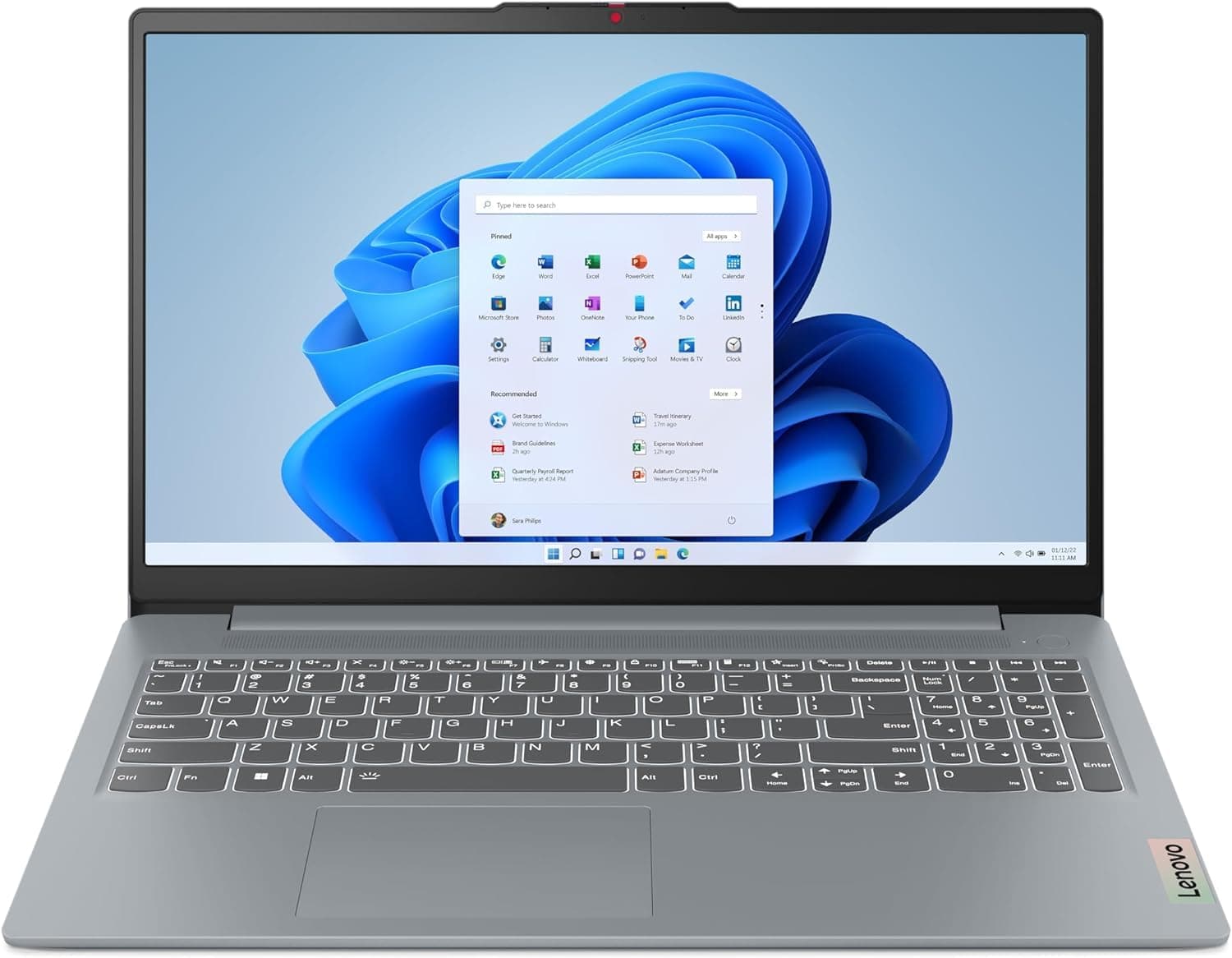 Lenovo IdeaPad Slim 3 2025 Laptop, 8-Core Intel Core i3-N305, 15.6" FHD Display, Intel UHD Graphics, 8GB LPDDR5 128GB SSD, Wi-Fi 6, Win11 Home