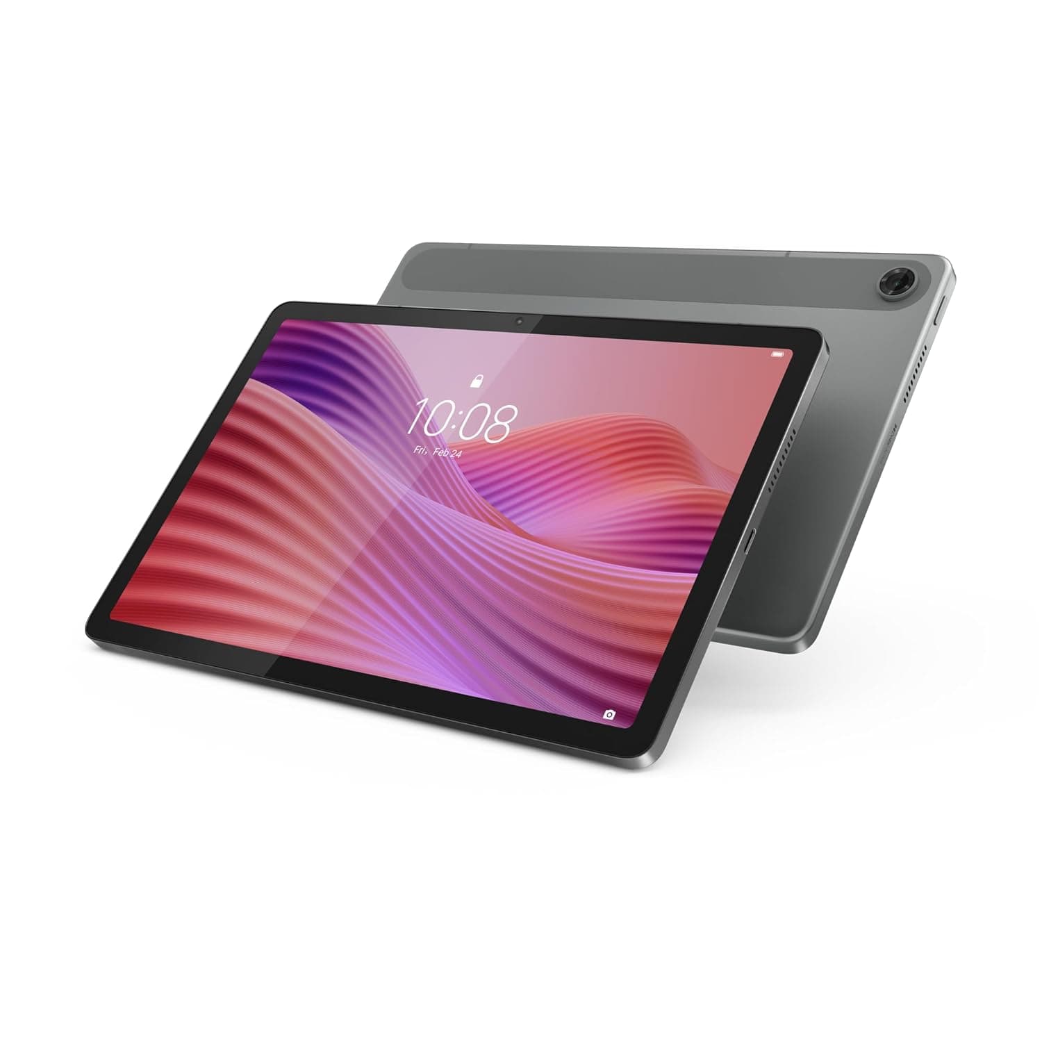 Lenovo Tab, 10-inch, LUNA GREY, MediaTek® G85 OC 2.0GHz, 4GB Ram, 128GB Storage, WIFI, 5100 mAh Battery, TB311FU,with Clear Case, ZAEH0045SA