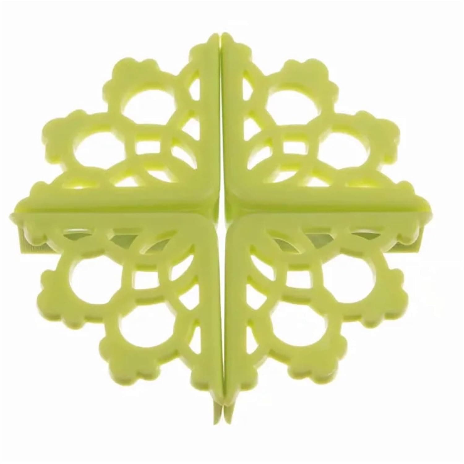 Corner Edge Table Protectors Children Safety 4Pcs Hollow Out Flower Pattern Soft Kids Desk Guard Guards