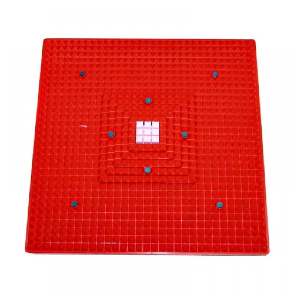 Power Pad, Medical Foot Massage Board with Pressure Points, Red