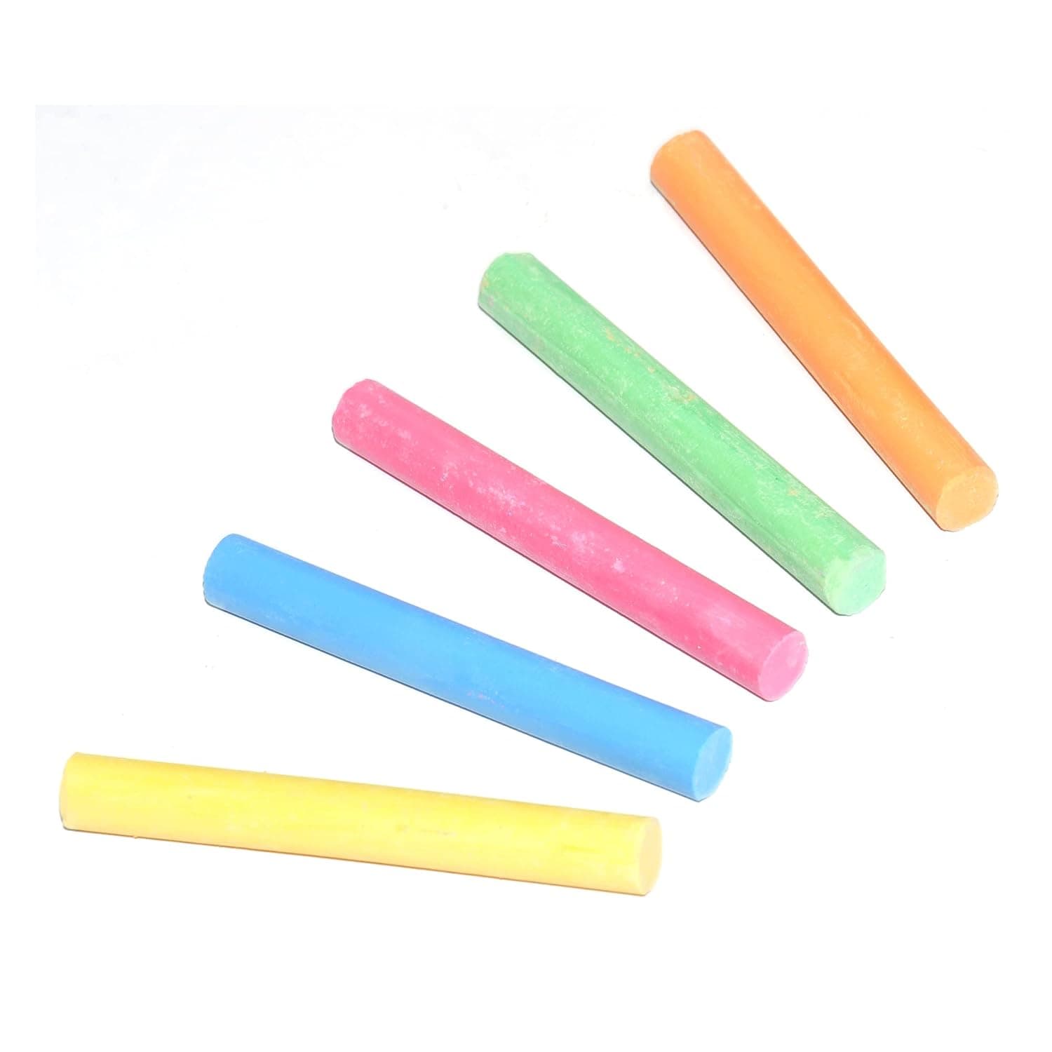 Fis Dustless Color Chalks, Box Of 100 Pieces - FSCTCOL