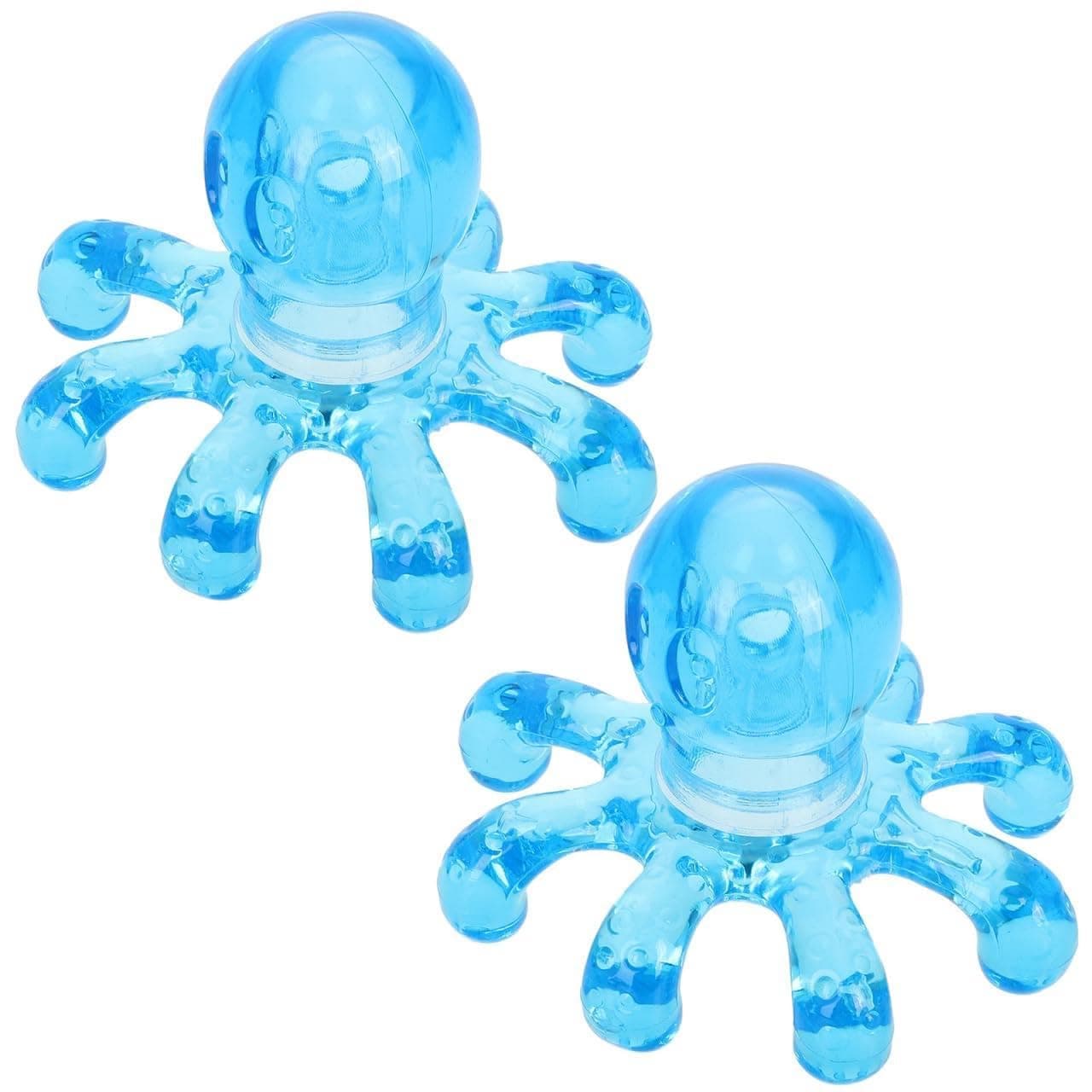 Scalp Massager and Handheld Body Massage Tool 2 Pack for Head Neck and Shoulder Relaxation Portable Manual Pressure Point Massager with Flexible Claws for Muscle Tension Relief 3.9 Inch