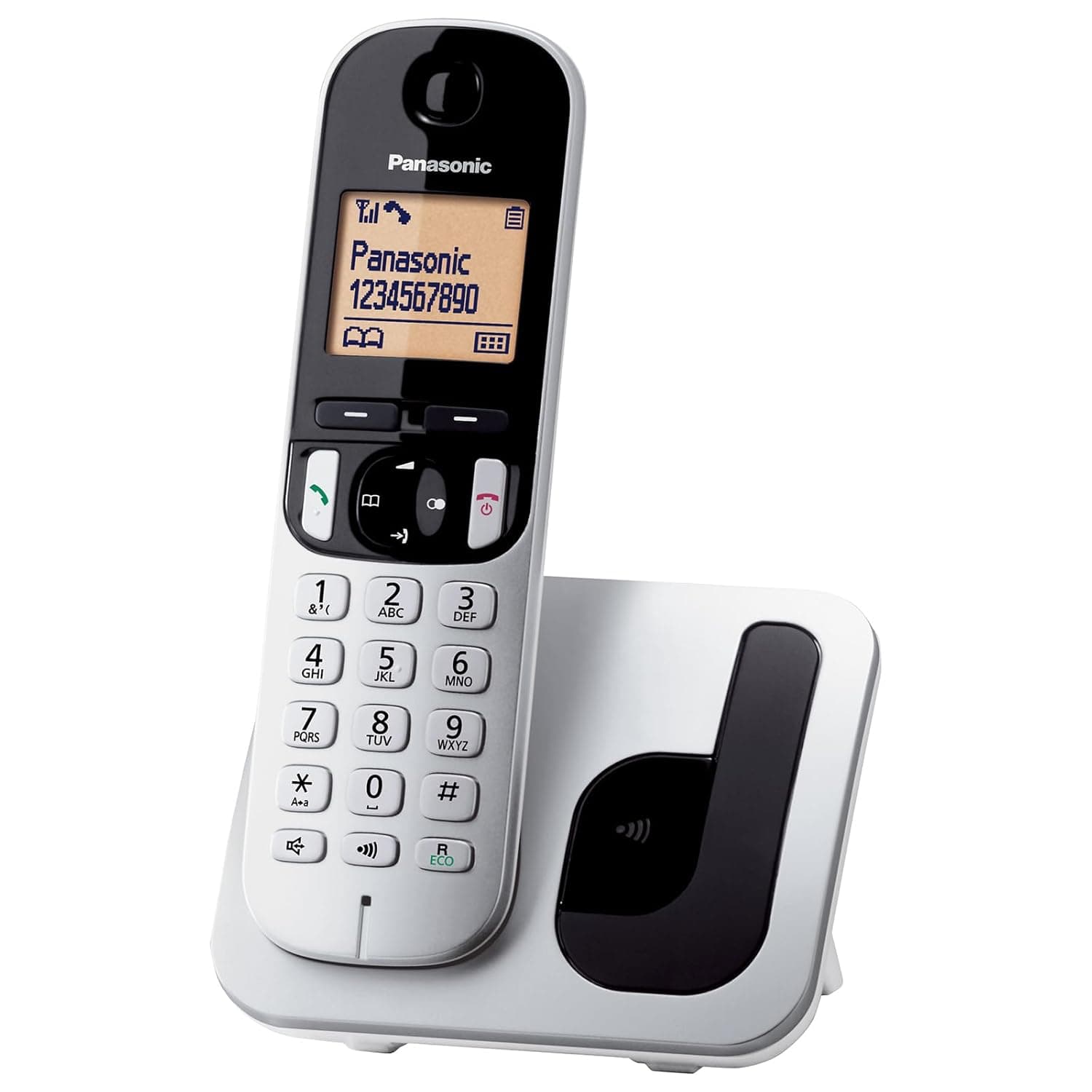 Panasonic Cordless Phone KX-TGD210UES, Silver