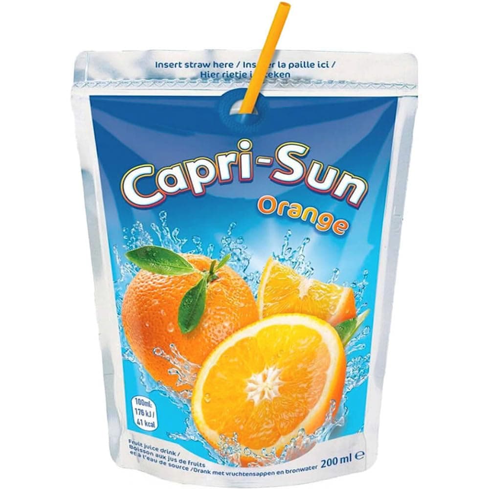 Capri-Sun Orange Drink, 200 ml