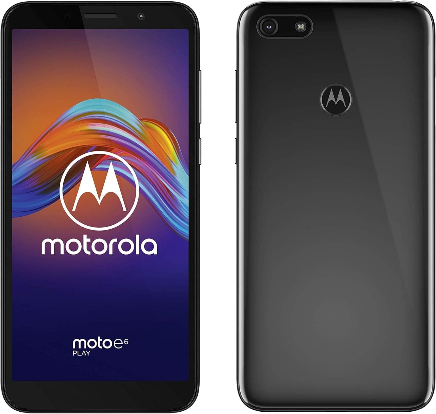 Motorola Moto E6 Play Single-SIM 32GB ROM + 2GB RAM (GSM Only | No CDMA) Factory Unlocked Android 4G/LTE Smartphone - Steel Black