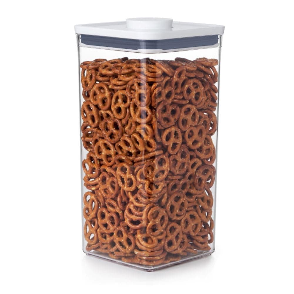 Oxo New Good Grips Pop Container - Airtight Food Storage 6.0 Qt - Square - Bulk Food 11233400UK