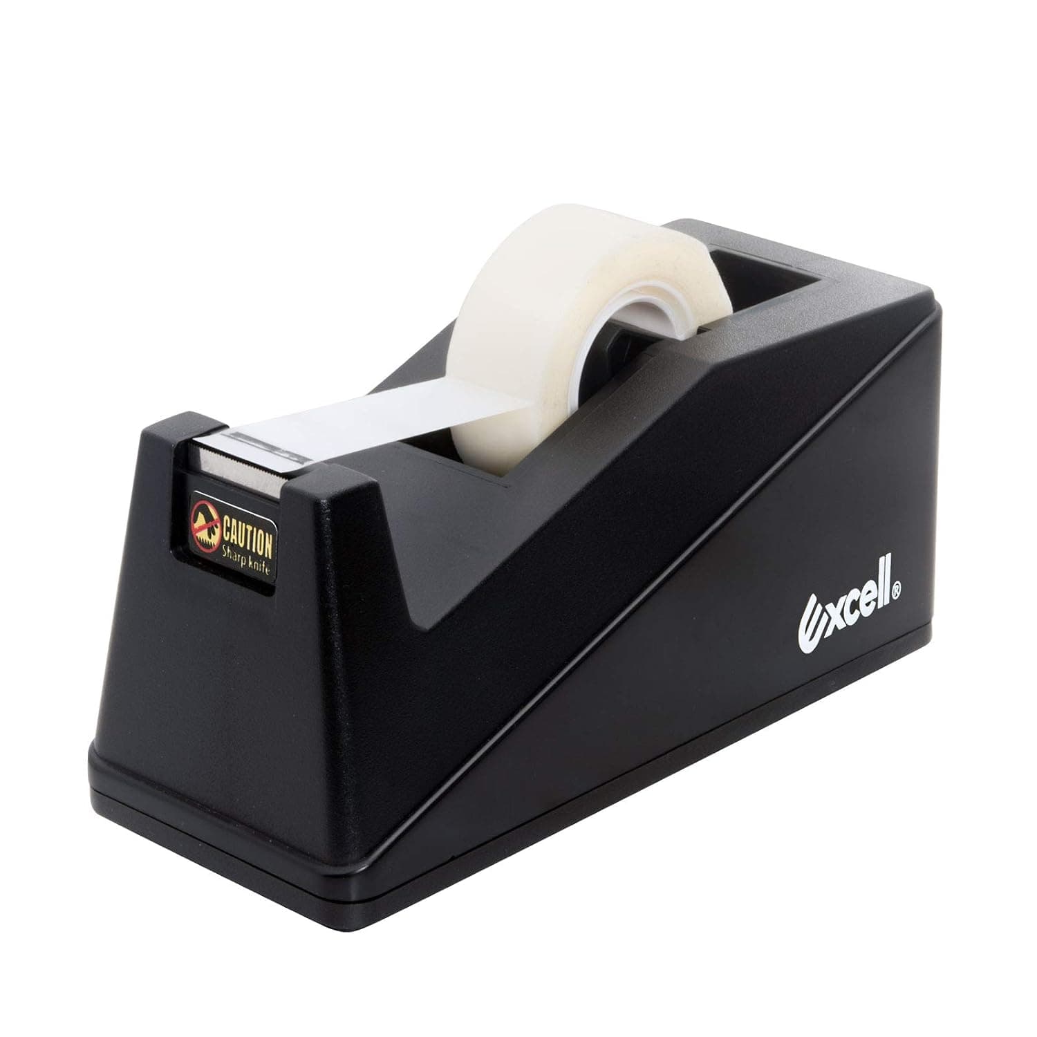 Excell Desk Tape Dispenser (1" core) with Non-Skid Base, Desktop Tape Dispenser Design for Home, Office, Gift Store and Wrapping Purpose - 1Pack