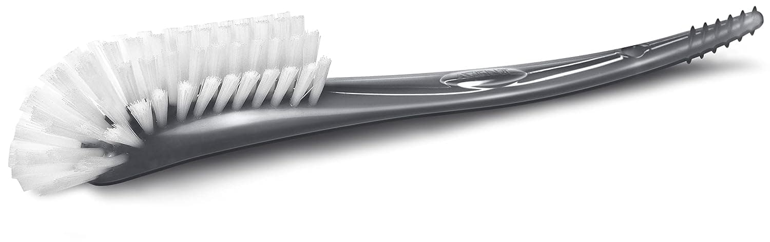 Philips AVENT Baby Bottle and Brush, Grey, SCF145/18