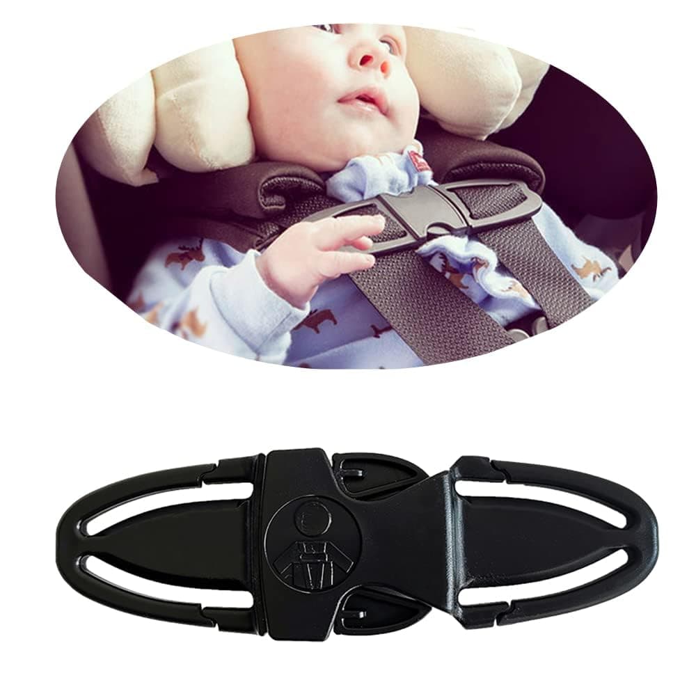 NALACAL Universal Adjustable Chest Harness Clip for Car Seats and Strollers – Secure Your Child with This Durable Safety Belt Clip Buckle Lock, Ideal Replacement for Enhanced Protection and Comfort