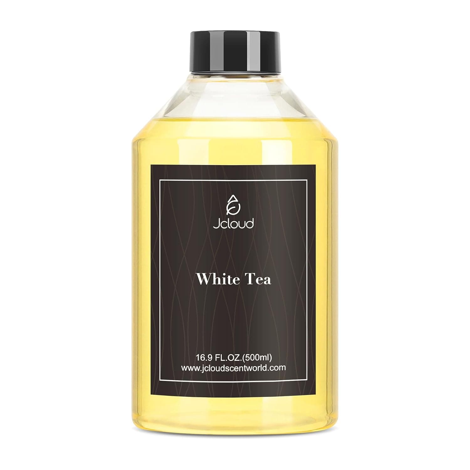 JCLOUD White Tea Hotel Diffuser Oil - 16.9 Fl Oz (500mL) - Luxury Cold Air Diffuser Oil Refill & Hotel Scent Essential Oils Bulk for Home, Aromatherapy, Offices | Luxury Cold Air Diffuser Oil Refill, Hotel Scent Essential Oils Bulk, For Home, Aromatherapy, Offices