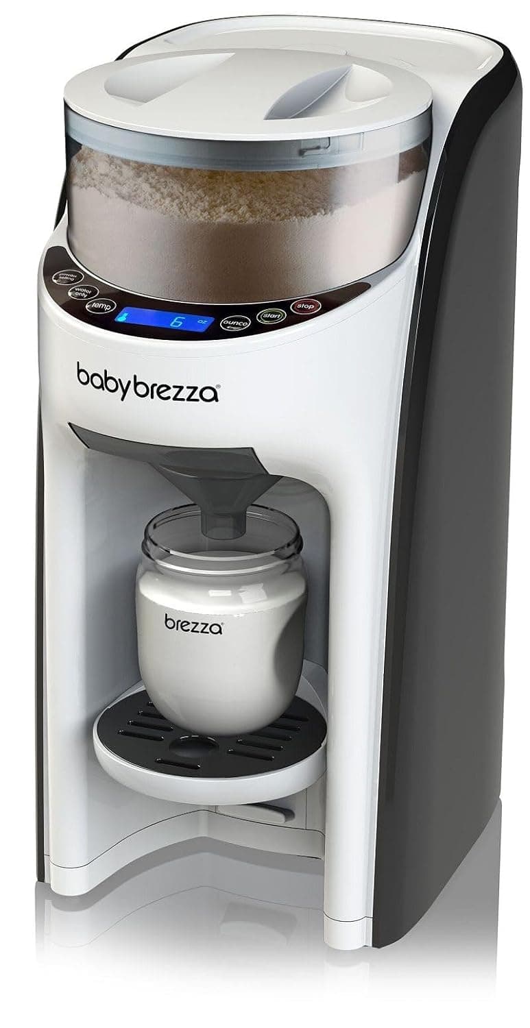 Baby Brezza Formula Pro Advanced | Instant and Automatic Baby Bottle Maker | Mix and Heat Formula at The Push of a Button | White