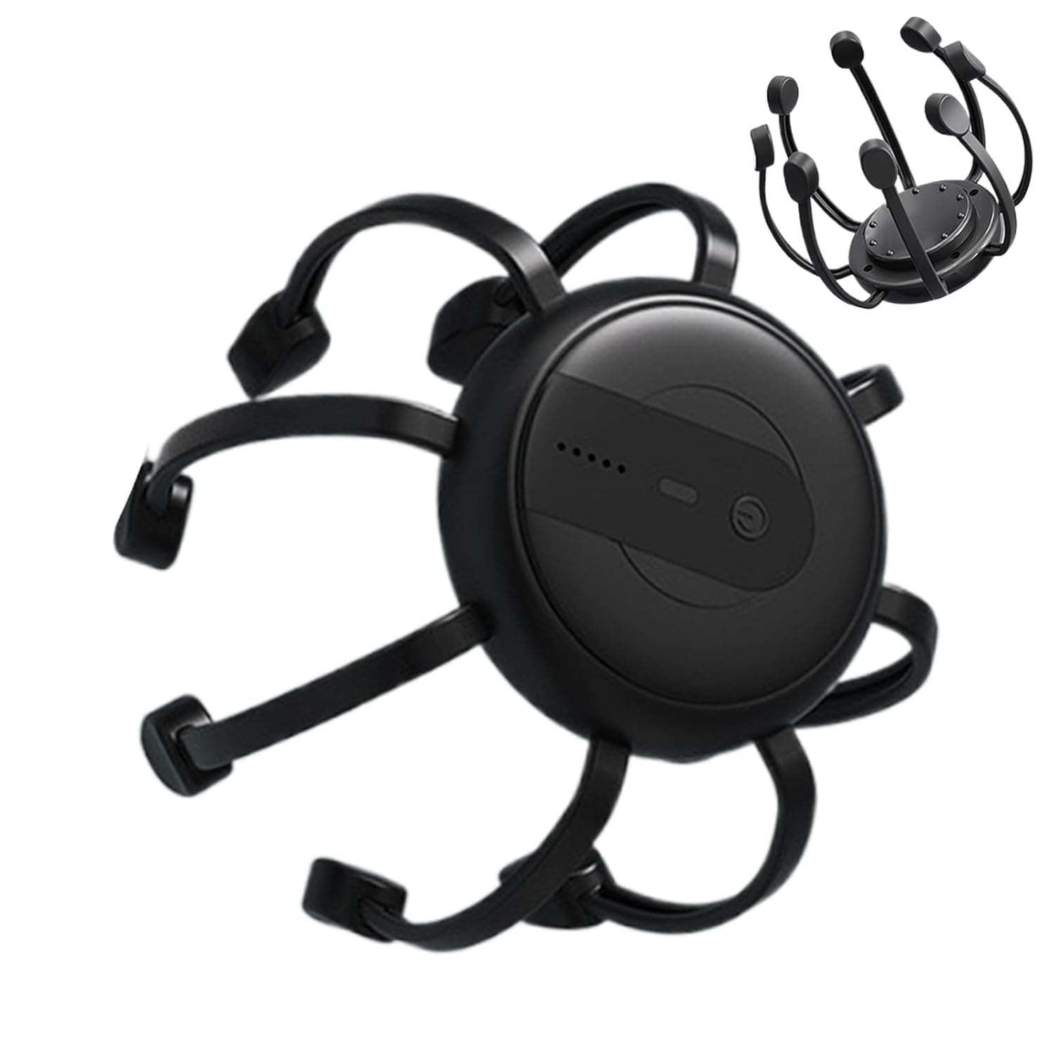 Head Massager Scalp Octopus Automatic Head Scratcher | 360 Degree Head Scalp Scratcher with 8 Detachable Massage Claws for Deep Muscle Relaxation