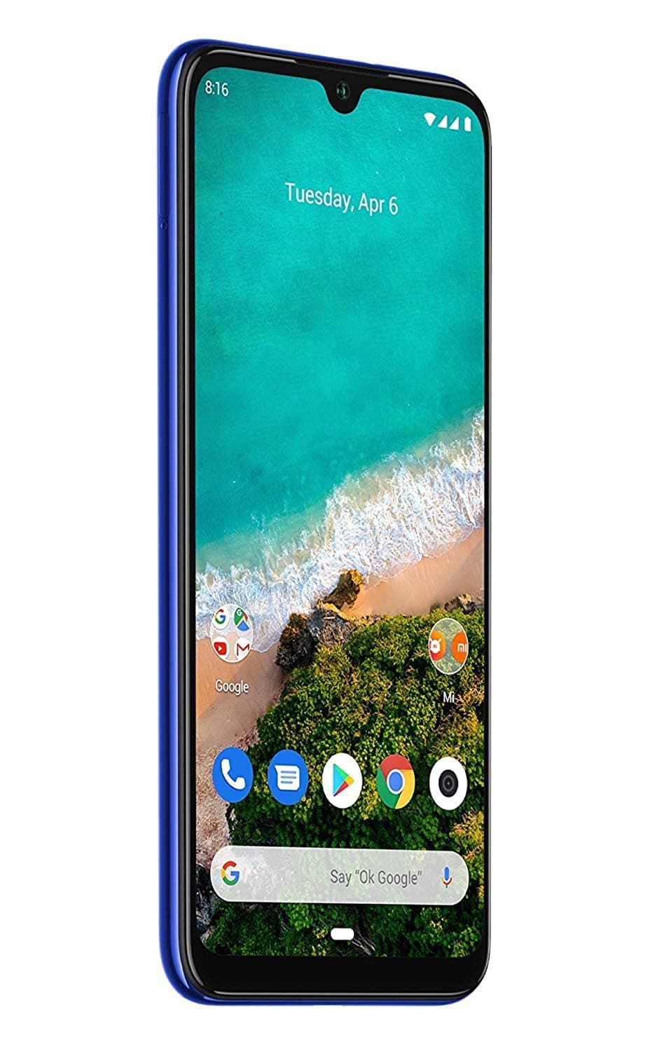 Xiaomi Mi A3 Dual Dual Sim - 64GB, 4GB RAM, 4G LTE, Blue