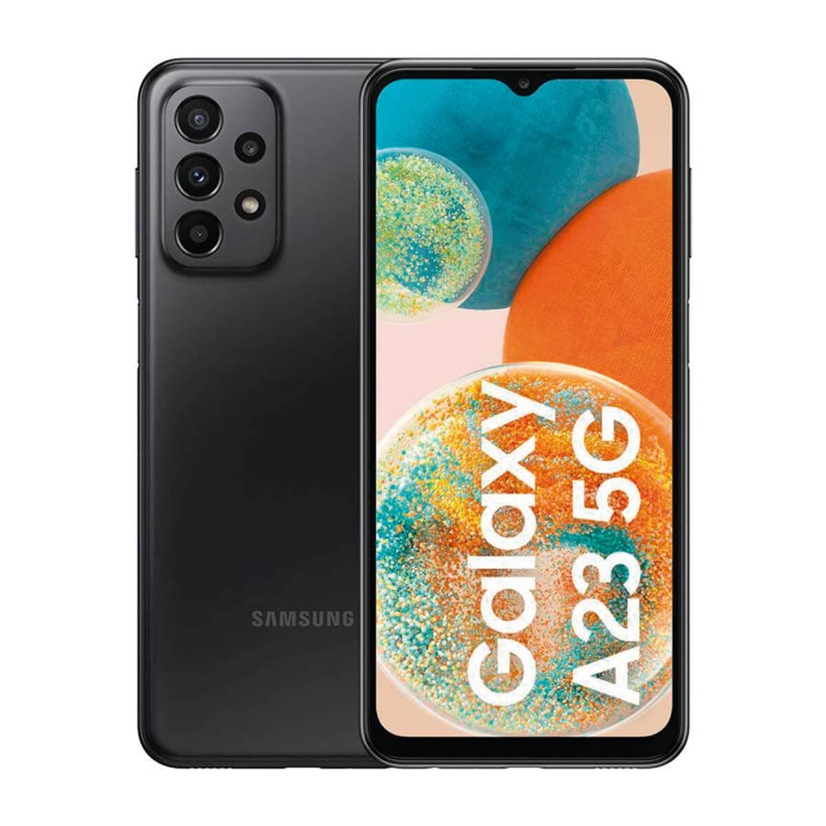 Samsung Galaxy A23 5G ENTERPRISE EDITION DUAL-SIM 128GB ROM + 4GB RAM (Only GSM | No CDMA) Factory Unlocked 5G Smartphone (Black) - International Version