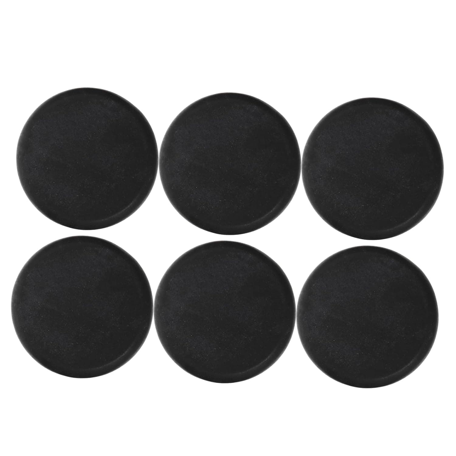 Outanaya 6Pcs Volcanic Hot Essential Massage Stones for Smooth Surface Comfortable Grip for Relaxation and Sessions