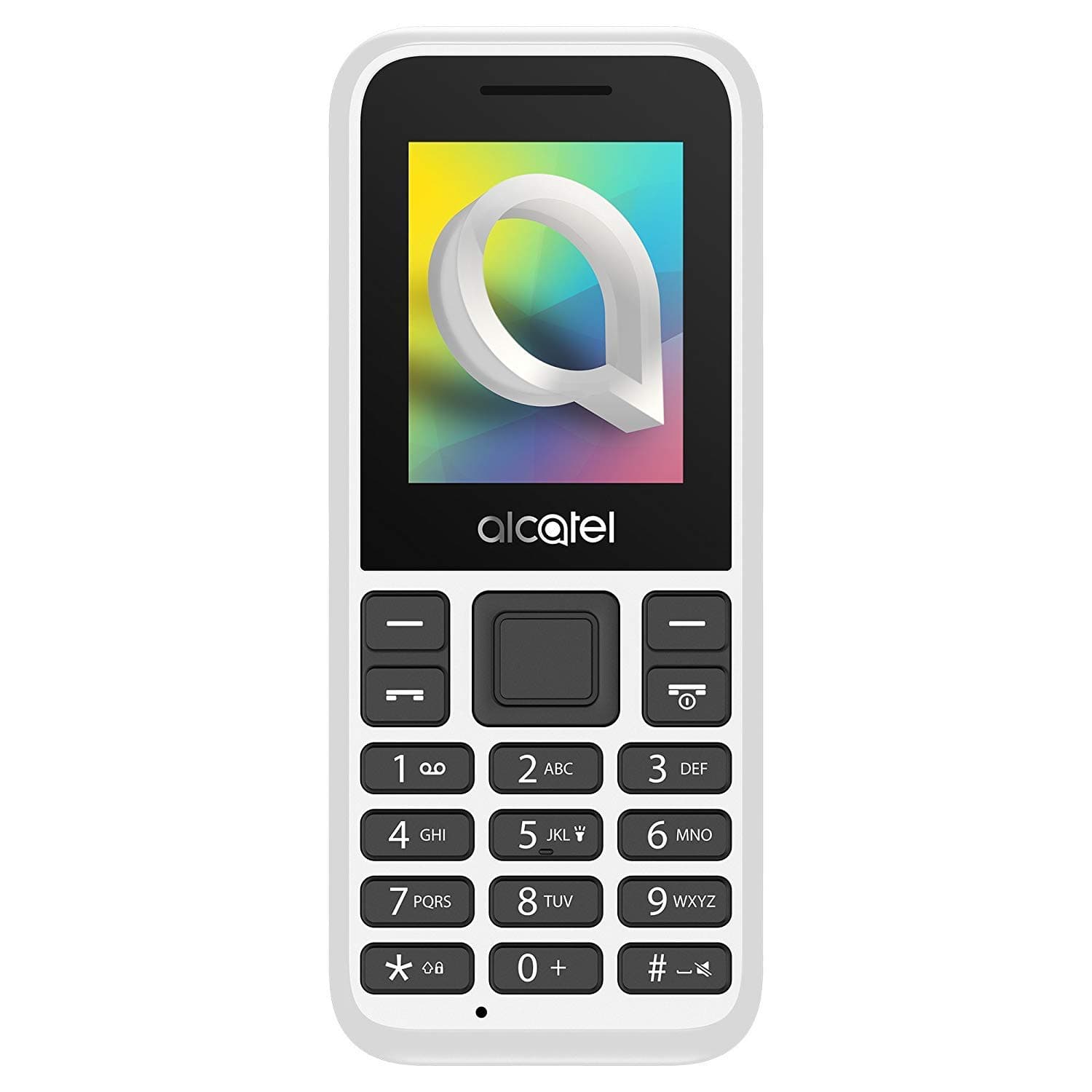 Alcatel 1066G Dual-SIM 4MB Storage (GSM Only | No CDMA) Factory Unlocked 2G/LTE Smartphone (White) - International Version