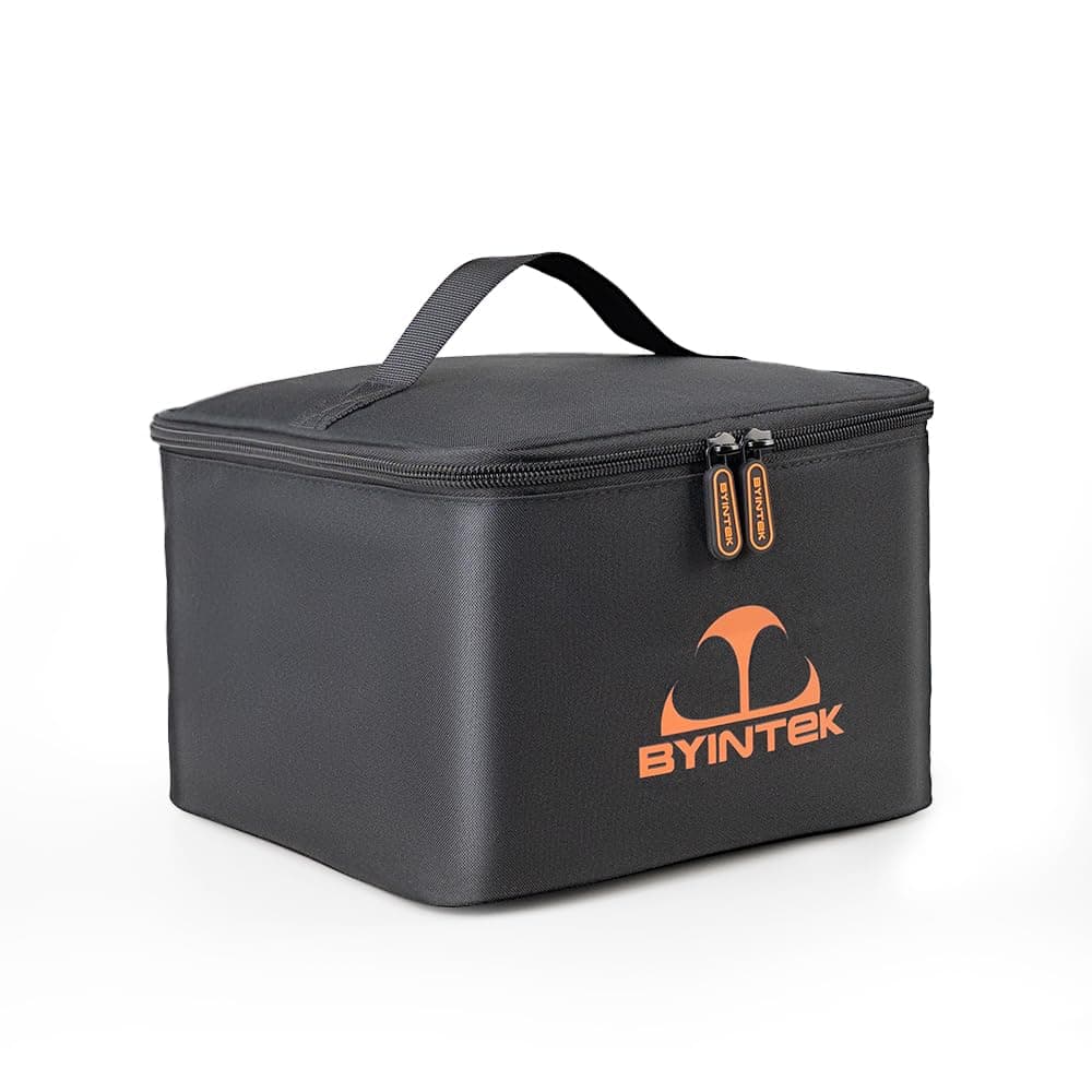 BYINTEK Projector Storage Bag Travel Bag for BYINTEK U75, R17 Pro, U80 Max, R20 Max Projector, Black