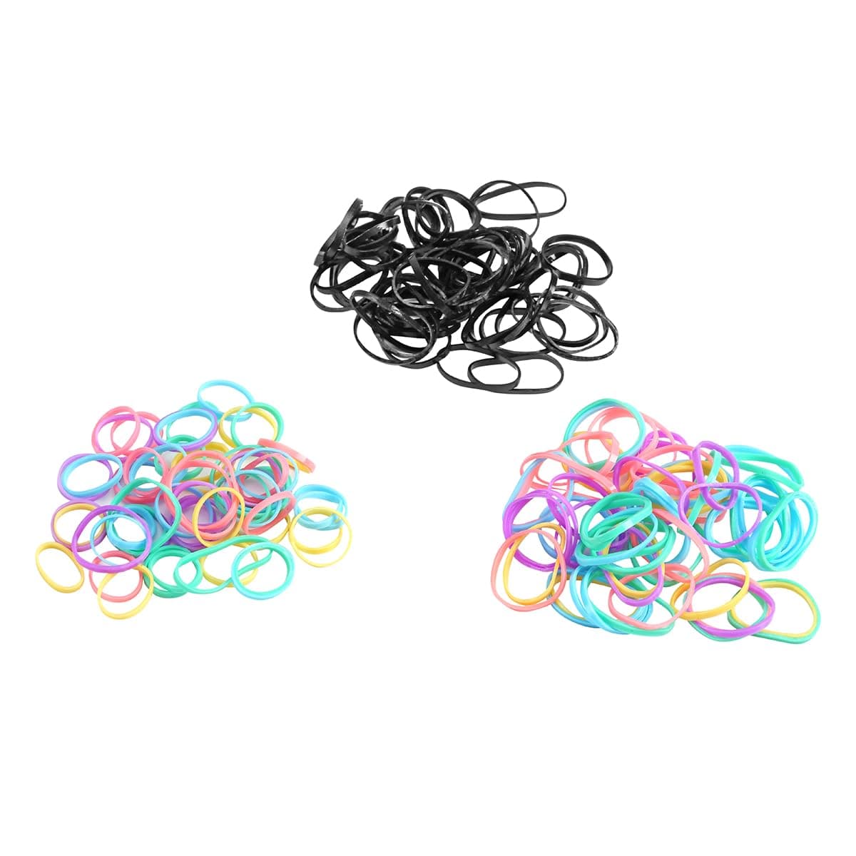 Lawazim Colorful Rubber Band Set | General Purpose Elastic Stretchable Bands Sturdy Rubber Bands for Home, Office, School, Stationery Supplies