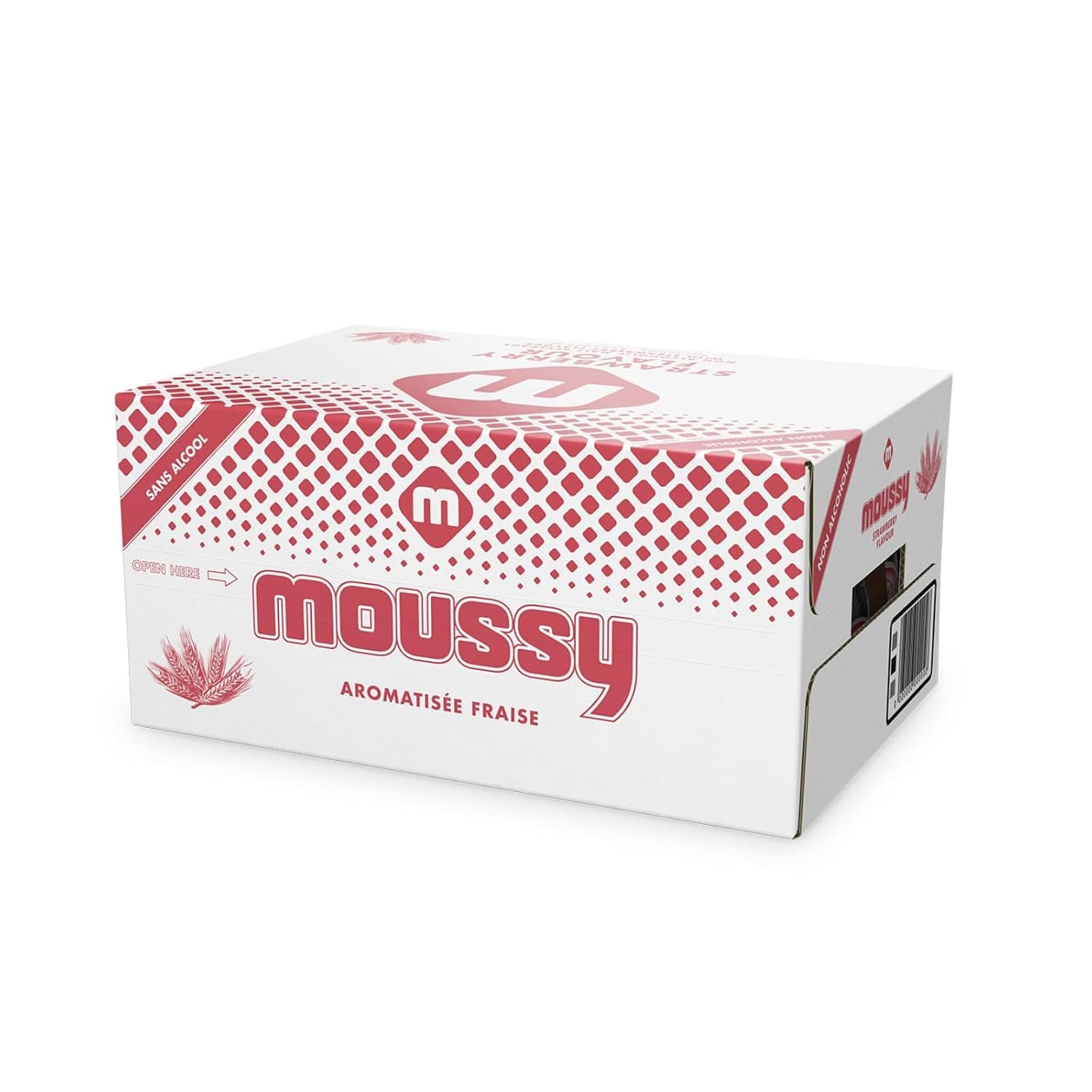 Moussy Strawberry Malt Beverage 24x330 ml