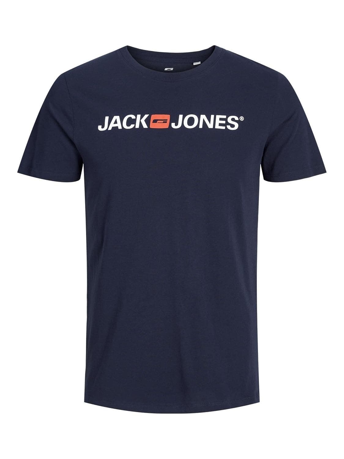 JACK & JONES mens Jjecorp Logo Tee Ss Crew Neck Noos Slim Fit T-Shirt (pack of 1)
