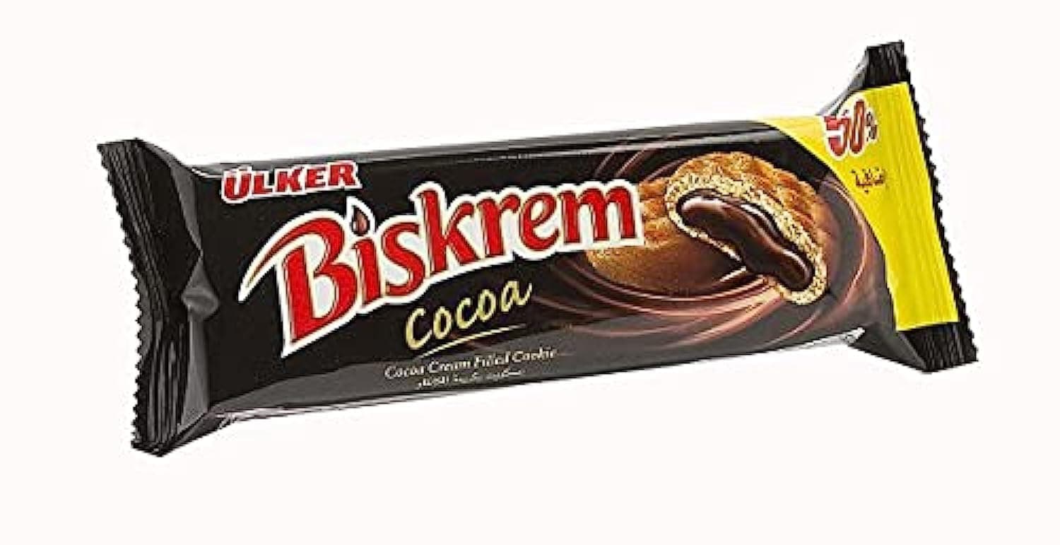 Ulker Biskrem Cocoa Cream Filled Cookies 54 g