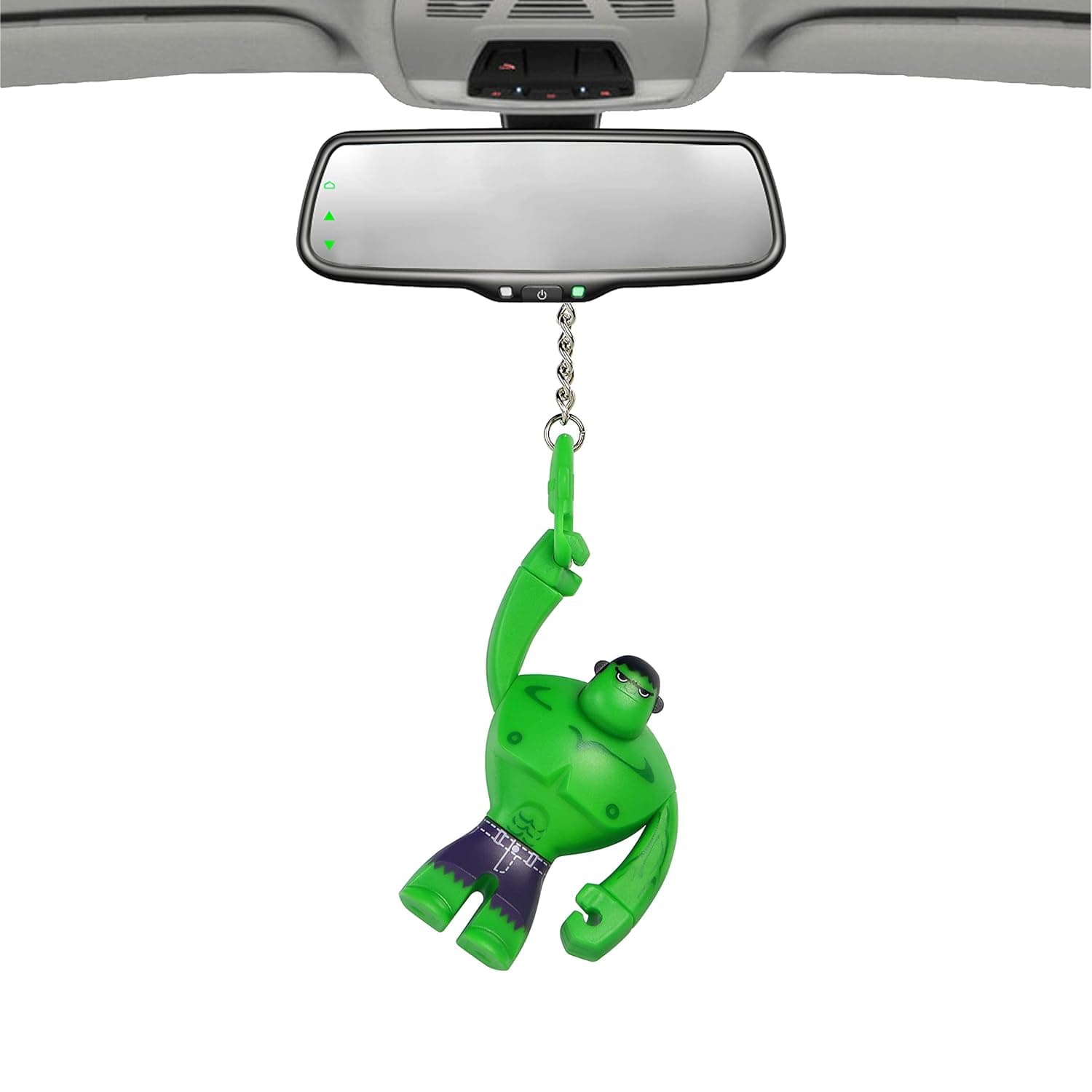 Car Decoration Pendant Car Rearview Mirror Pendant Auto Interior Decoration Car Accessories Interior Coche (Color : Hulk)